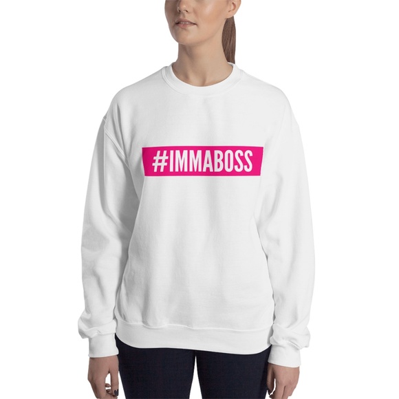 #Immaboss Women's Sweatshirt - Picture 2 of 3